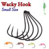High Carbon Steel Small Wacky Hook - Fly Tying, Shrimp, Nymph Fishing - Sizes #4 #6 #8 #10 #12 - 50pcs/Box