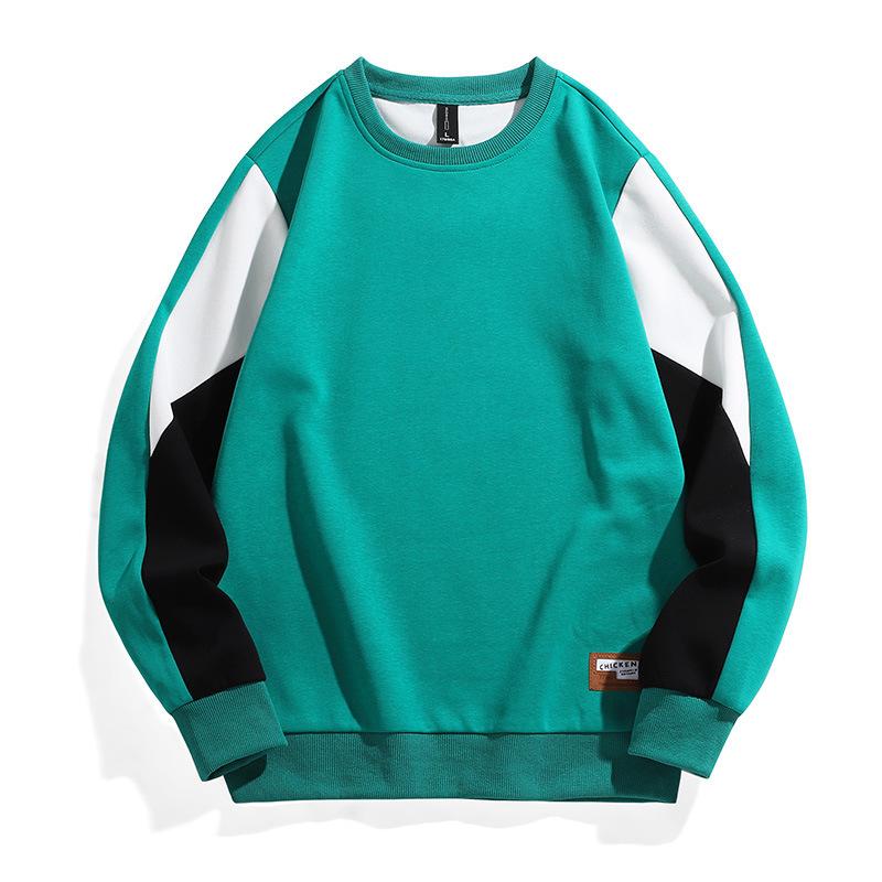 Herregenser Høst Herre Amerikansk rundhalsfarge Matchende Fritid Sportsgenser for menn