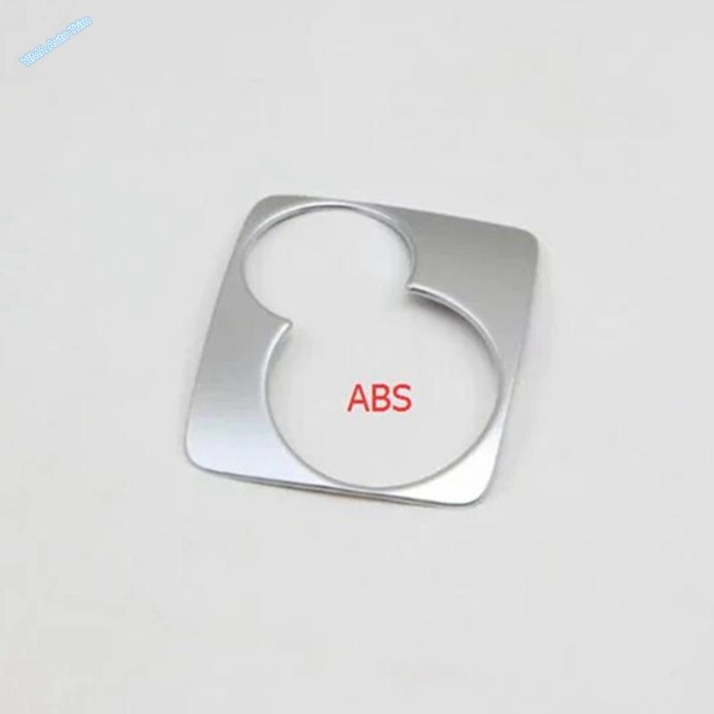 ABS Matte Car Armrest Box Water Cup Holder Decor Frame Accessories Cover Trim For Mercedes Benz E-Class E CLASS W213 2016 -