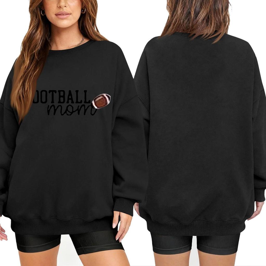 Unisex Pullover Sweatshirt for Men Women, Lightweight Long Sleeve Neck Printed Casual Top
