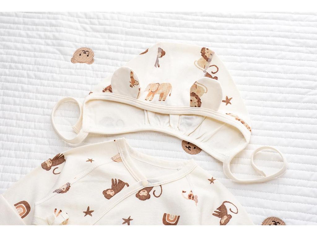 Chapeau sans os pour bébé nouveau-né 0-3 mois - Saison printemps et automne