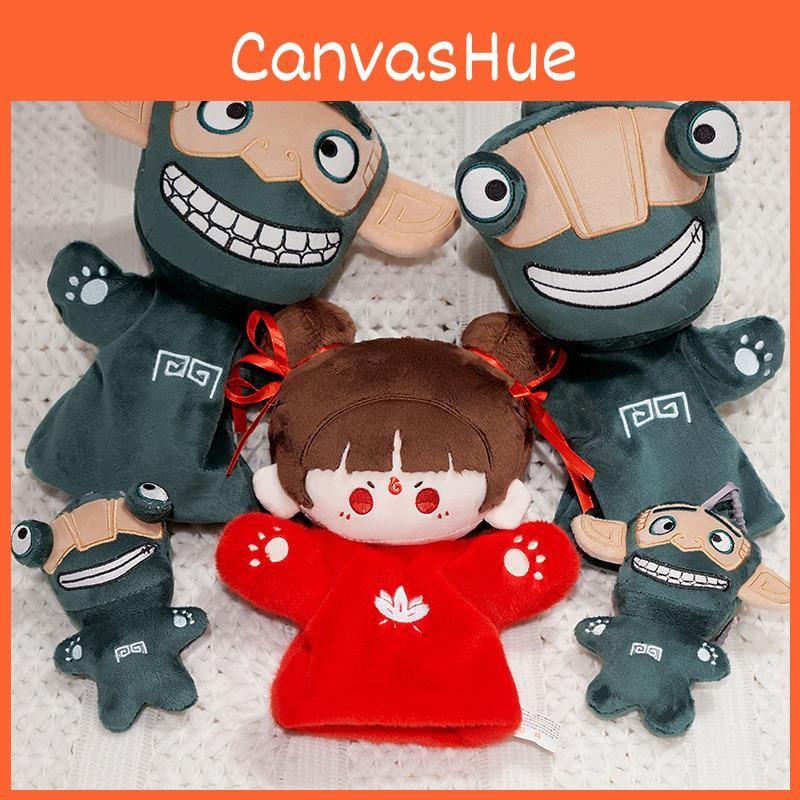Zha Plush Ne Toy Hand Puppets Featuring Mythical Characters Children Doll Fans