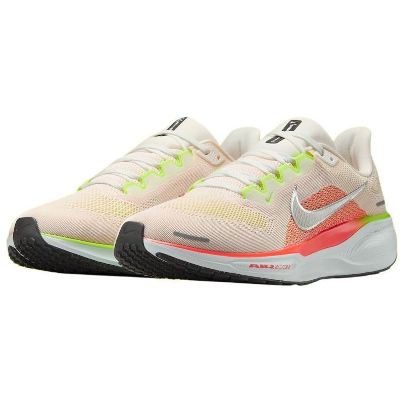 Nike Air Zoom Pegasus 41 Summit White Bright Crimson Sneakers FD2722-100