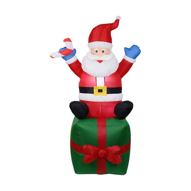Giant Christmas Inflatable Santa Snowman Outdoor Yard Ornament Xmas Decorations