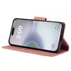 For iPhone 17 Pro Case Flower Butterfly Leather Wallet Phone Cover with Hand Strap