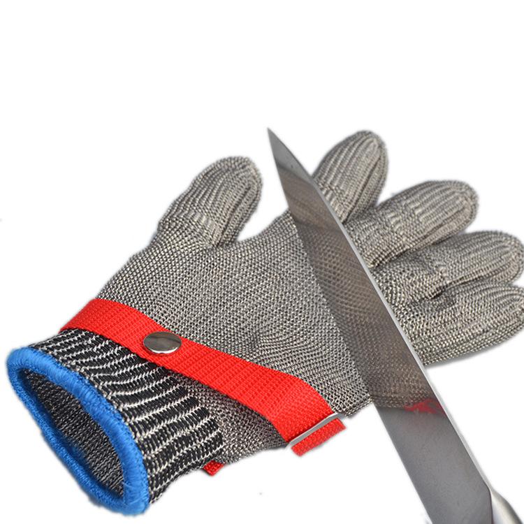 Cut-resistant Gloves Anti-cut Abrasion-resistant Slaughtering Fish American Standard Level 5 Labor Protection Hand 316 Gloves (as the picture,Cut-Protection Gloves&S)