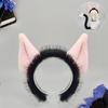 Furry Cat Ears 3D Devil's Sweetheart Tail Fashion Halloween Costume Cosplay Props  All Saints' Day