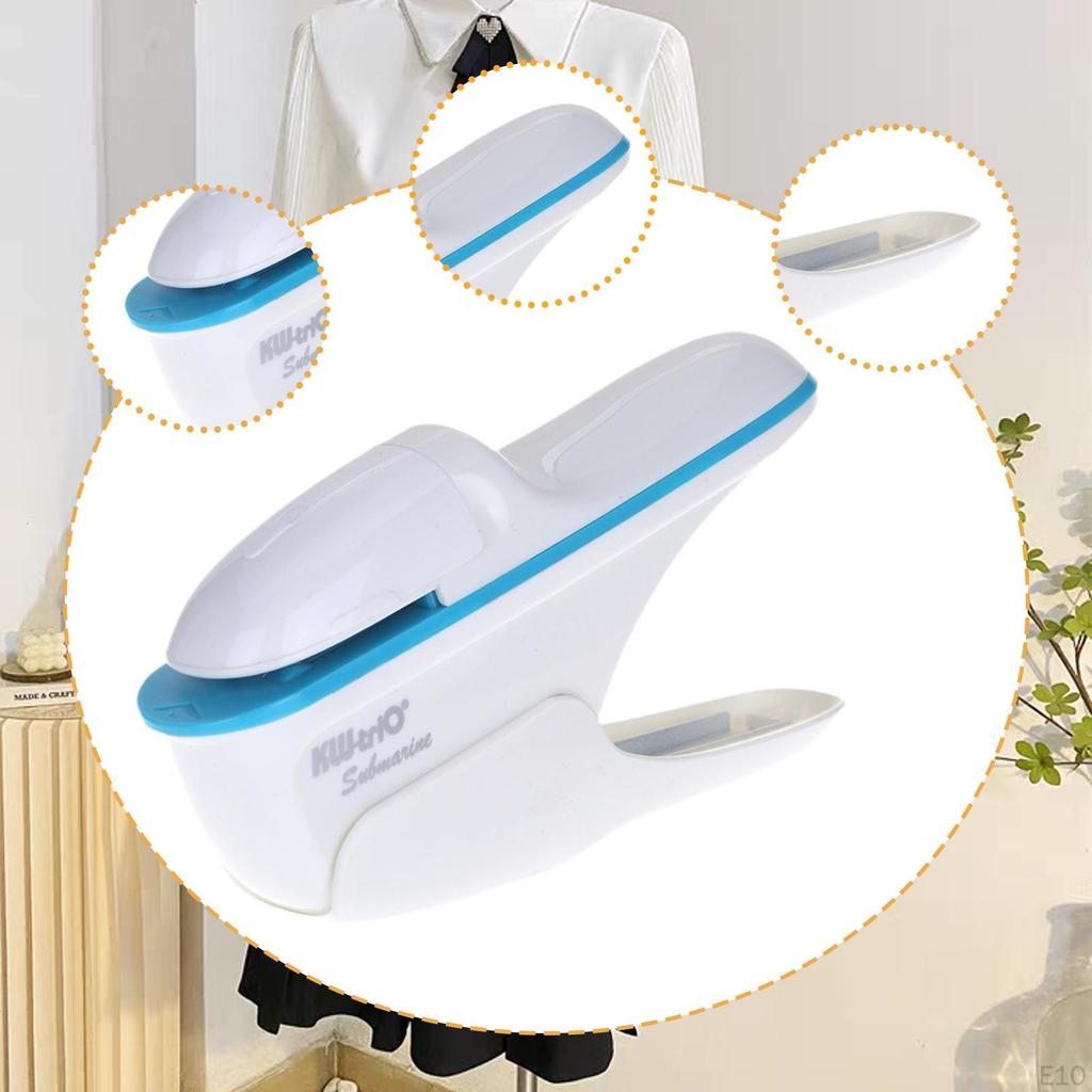 Holeless Compact Staple up to 8 Sheets Binding No s Paper Clinch for School Newspapers