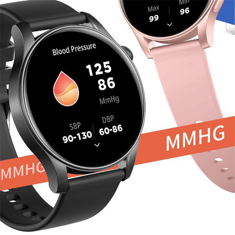 Mode Neues Multifunktions-Bluetooth-Sportarmband Smart Herzfrequenz AMOLED1.43" Blutsauerstoff Gesundheitsuhr Männer Frauen Sportarmband