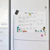 Fridge Magnet Whiteboard Erasable Smooth Writing Self-adhesive Sticky Anti-scratch Leave Message Foldable A3 A4 Anti-slip Magnetic Soft Whiteboard