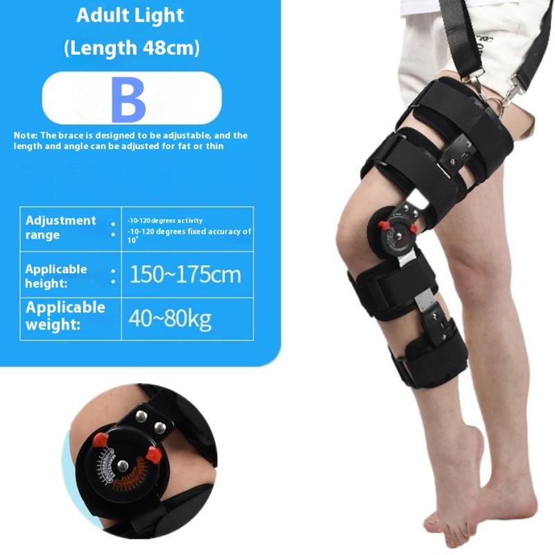 Orthopedic Support Stabilizer After Surgery Adjustable Hinged Knee Brace Knee Joint Fixation Stretcher Leg Recovery Stabilizers