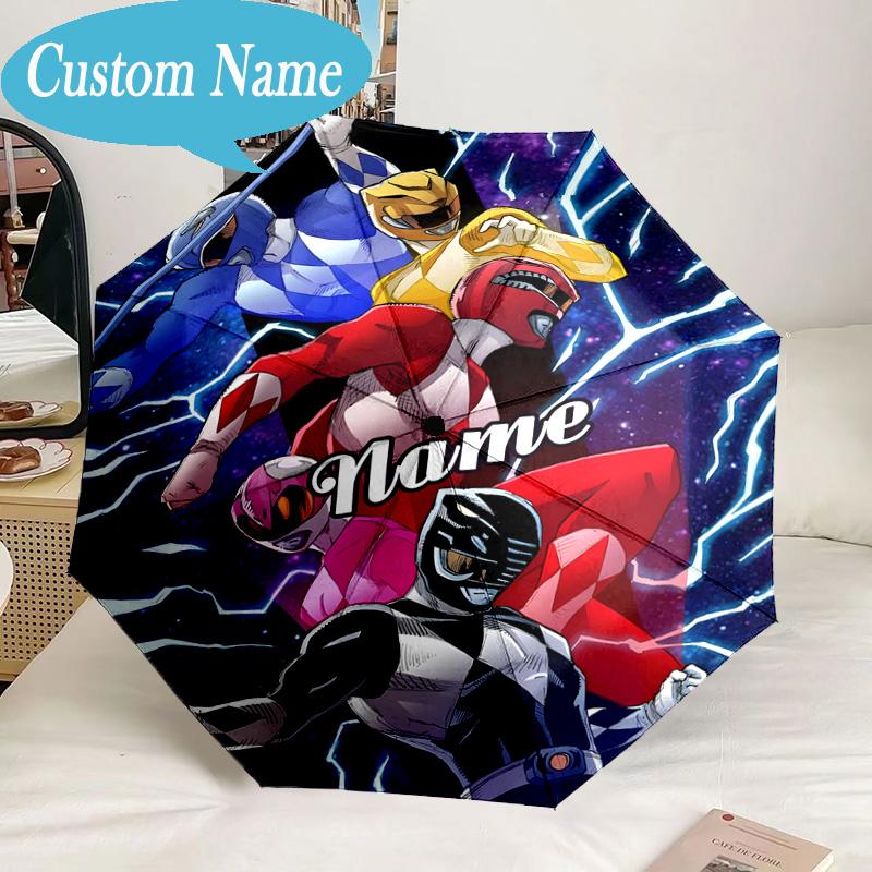 Custom Name Umbrella Rangers Legacy Umbrella 8-Frame for Travel, Camping, Casual Lightweight Portable, Essential for Family Gifts