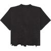Balenciaga Loop Sports Icon Destroyed Cropped T-Shirt 783399TRVC23521