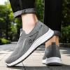 Summer New Men's Shoes Breathable Fly-woven Casual Shoes No Shoelaces One Pedal Platform Sneakers Light Running