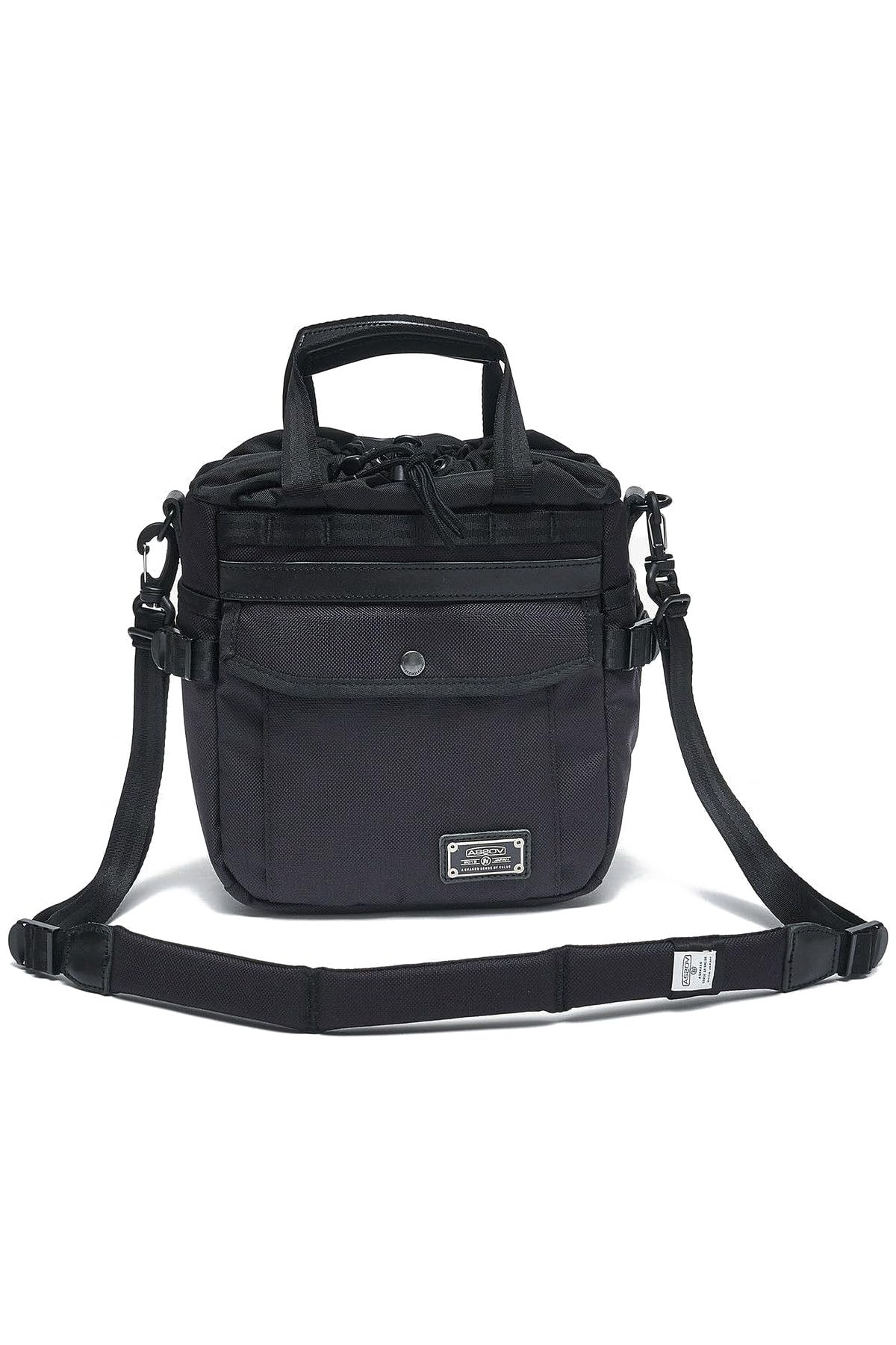

ASSOB Ballistic Nylon Drawstring Bag, Black, ASV-61326-BK