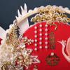Double-Sided Xiuhua Round Fan DIY Kit - Wedding Gift for Brides, Finished Fan 2026 Edition