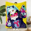 Cute Cartoon Rebecca Printed Picnic Blankets Warm Blanket Soft and Comfortable Blanket C-C-Cyberpunks-Home Travel Birthday Gift