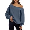 Women's Casual Asymmetric Hoodie with Slanted Hem for Daily Wear