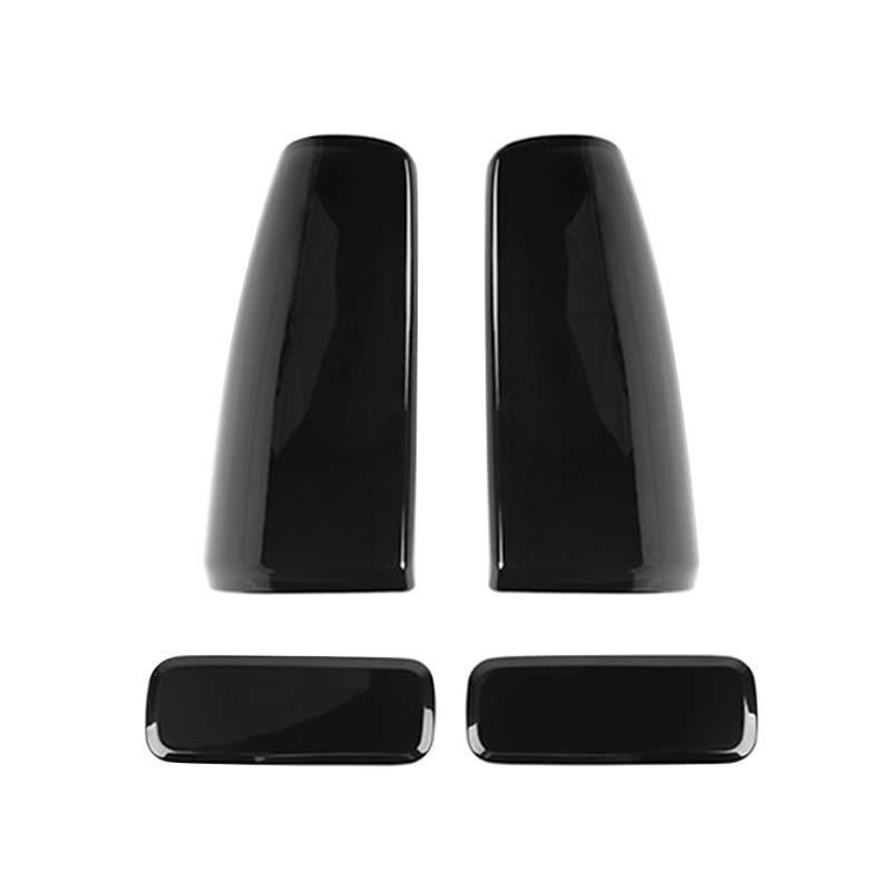 Car Rear Fog Lampshade Cover Lamp Protective Decoration Taillight Cover For Suzuki Jimny 2007-2017 Smocked Black Car Exterior Accessories