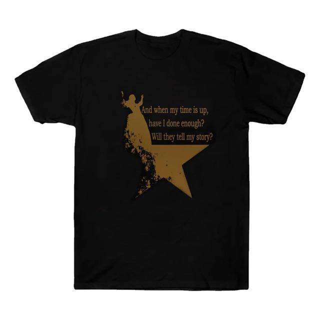 Camiseta Hamilton Musical Quote Star M
