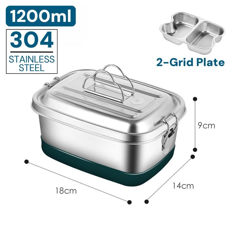 Packed bento lunch box adults, Camping lunchbox Food taper tupper airtight meal prep Side dish Sealed container Packed lunch