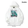 Latest 2025 Hatsune Miku Collection - MINISO Licensed Men's Breathable Hoodie S-4XL Sweatshirt Harajuku