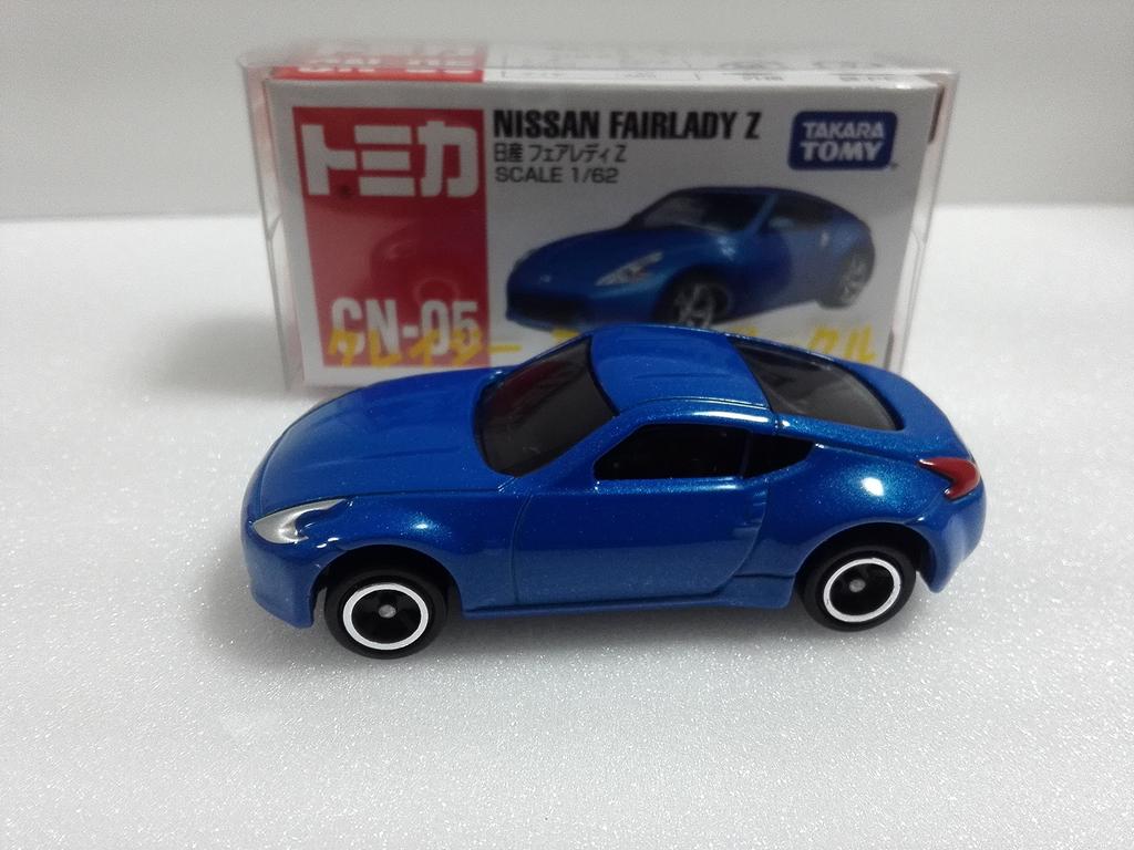 China Exclusive Tomica CN-05 Nissan Fairlady Z Crazy Miniature Car Circle with Case