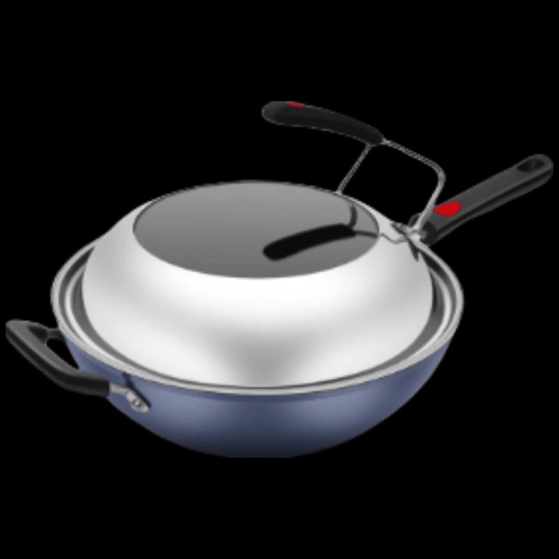 Cooker King 316L Composite Steel Smokeless Wok