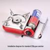 NuFeng Portable Mini Cassette Gas Stove