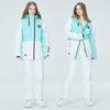 New Ski Suit, Snowboard and Double Board Men's and Women's Winter Outdoor Warm Thickened Ski Suit Set