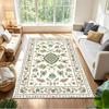 Elegant Floral Pattern Design Non-Slip Home Carpet Design for Office Decor Living Room Bedroom Gift