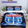 3pcs Duvet Cover Set (1*Duvet Cover + 2*Pillowcase, Without Core), PEC Zwolle Print Bedding Set, Bedroom Decor, All‑Season, Birthday Gift
