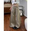 La Chapelle Petite High-Waist Wide-Leg Cargo Pants