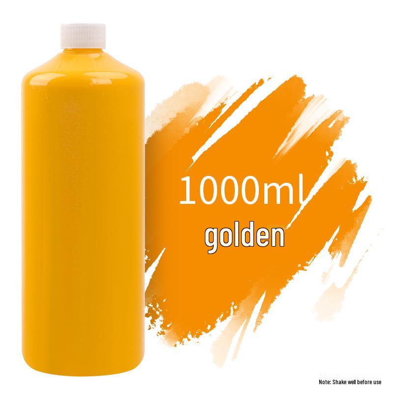 Vibrant Violet Fluid Acrylic 1000ml for Children s DIY Painting золотисто-желтый