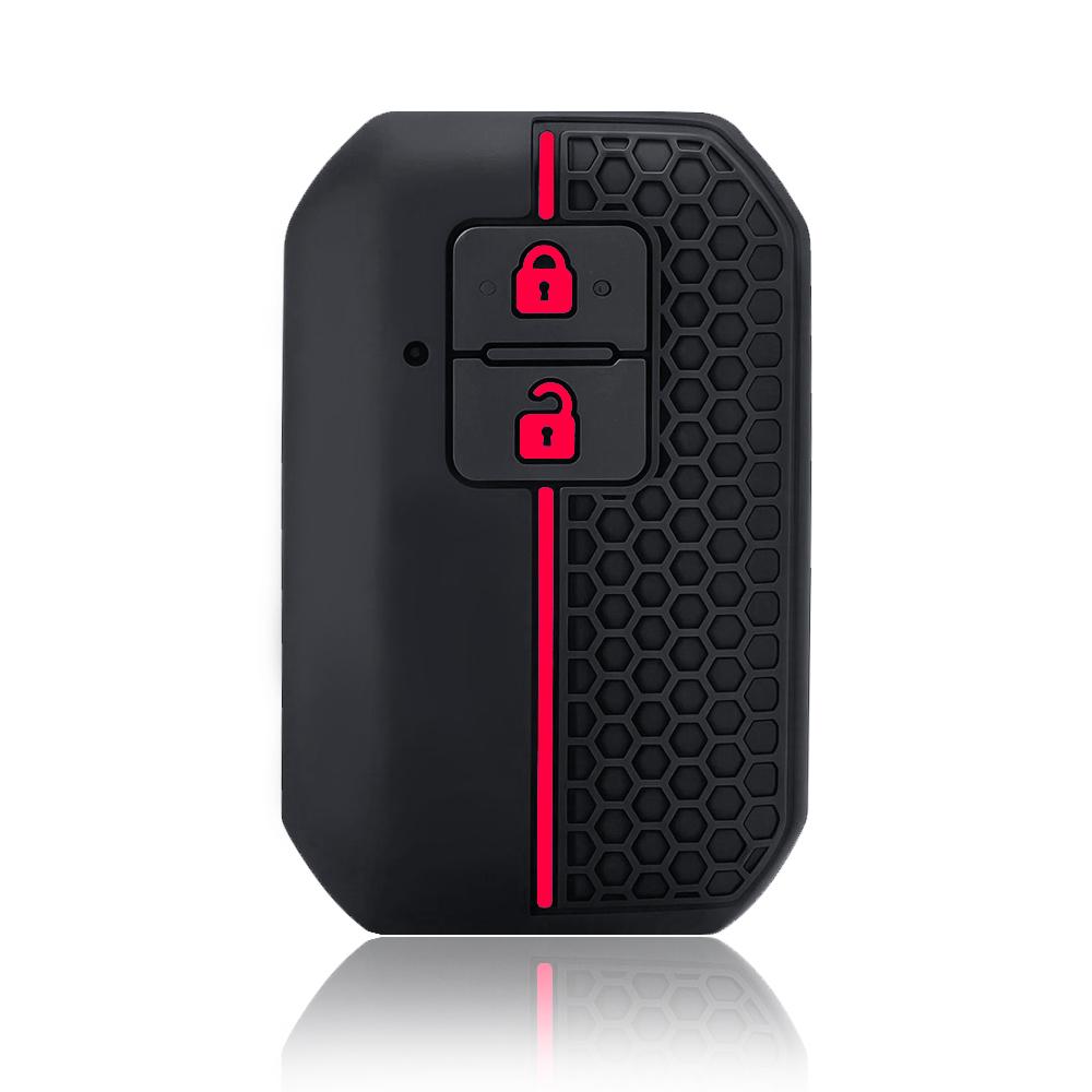 2 Buttons Silicone Remote Car Keychain Accessories Key Cover Case For Suzuki Swift Ignis Jimney XL7 Ertiga 2020 2026 2026 2026