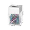 Magnetic Paper Clip Storage Box Protable Stationery creativity hight Capacity Box Supplies Clips portable Dispenser Organizer