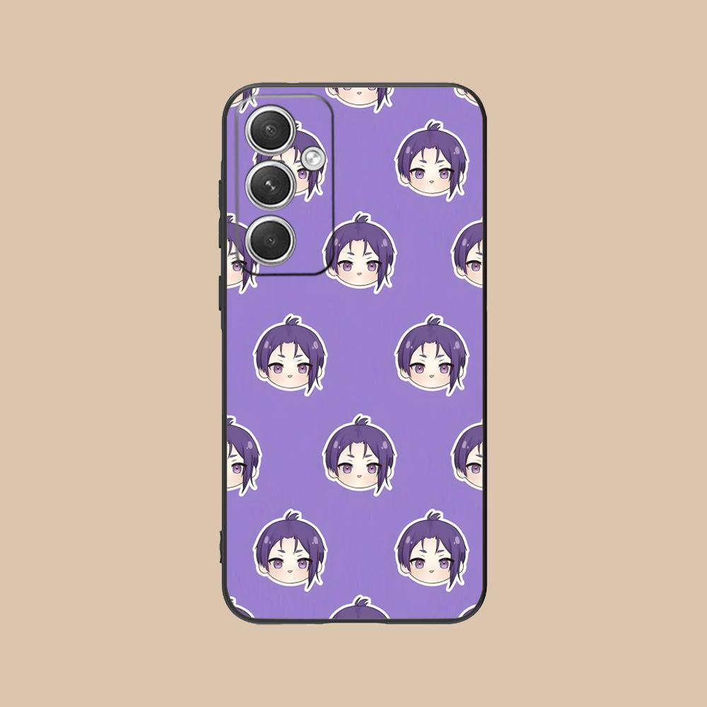 Blue Lock Reo Mikage Matte TPU Mobile Phone Case for Samsung Galaxy S26 S25 S24 S23 S22 S21 S20 Note20 Plus FE Ultra Cover