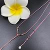 Hand-Woven Ethnic Style Necklace Cord for Jade Pendants - Unisex