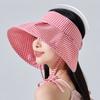 Breathable Sun Protection Hats Foldable Summer Fisherman Cap Simple Large Brim Sun Hat  Fishing
