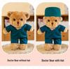 Doctor Nurse Plush Teddy Bear Doll - Cute Gift for Medical Staff & Nurses