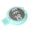 Kids Timer Night Light Cute Cartoon Rabbit Digital Countdown Timer for Cooking Sports Exercise Sky Blue