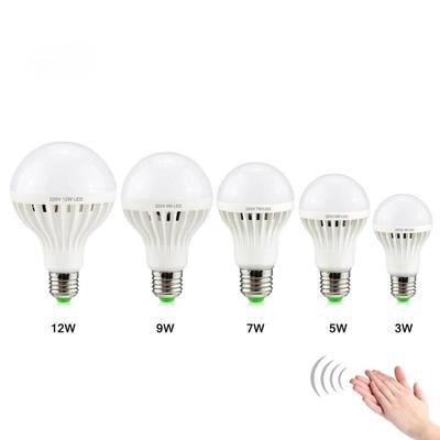 Sound Sensor Light 220V LED Bulb Light Car Intelligent Sound and Light Control LED Bulb