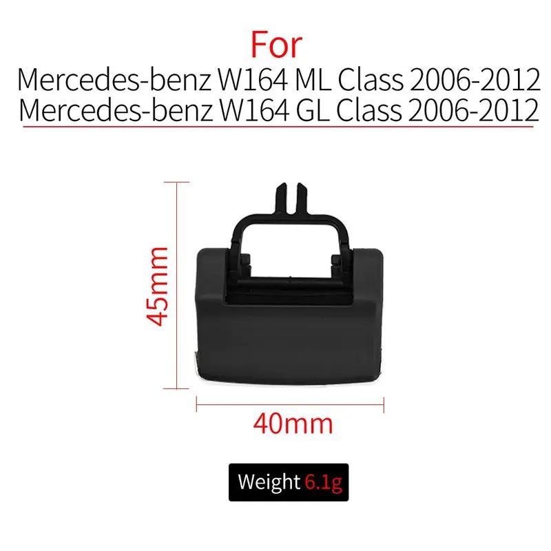 For Mercedes W164 X164 Car Front Air Vent Grille Clip Trim Parts A/C Outlet Repair Kits For Benz ML GL Class ML300 Ml400 Gl350