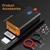 Pure Sine Wave Inverter DC to AC 12V 24V to 120V 4000W 3000W 2000W 60Hz High Power Inverter LCD Display Car Solar Inverter