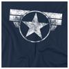 Captain America Camiseta con Logo para Niños