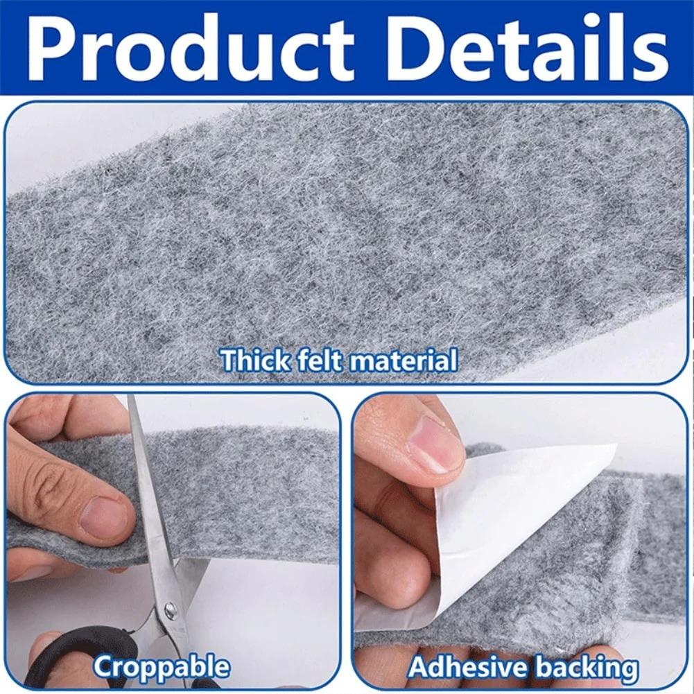 1pc Water Absorbing Felt Strip Roll for Window Use with Backing Designed To Prevent Moisture and Condensation Build Up