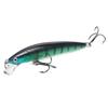 1PACK/10 section Fishing Lure Crank Bait Swim bait Bass Shad Dace 3D eyes Fishing Tools