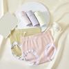 8Pcs Low Waist Ruffles Briefs Female Lingerie Bow Underpants Simple Women Panties Set  Daily Sports
