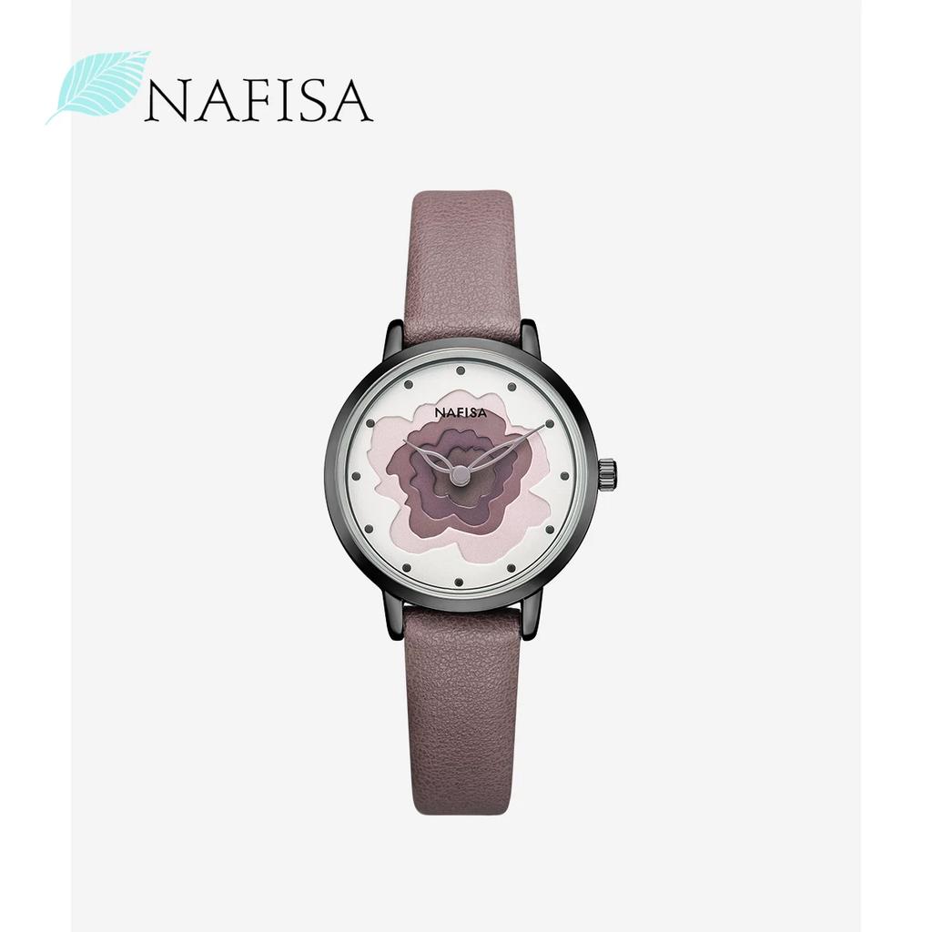 Nafisa Belt Exam Watch for Female Students in Middle and High School, Simple and Elegant Niche Watch with Small Dial Quartz Watch