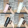 Insulated Travel Mug 720ml Stainless Steel Leakproof Cup For Office Use